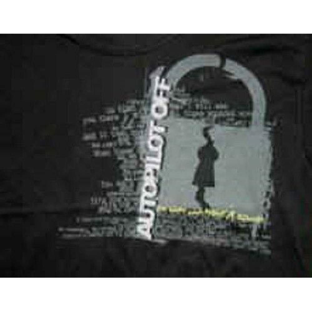 AUTOPILOT OFF - "No Sound" T-Shirt ~NEVER WORN~ MEDIUM‎
